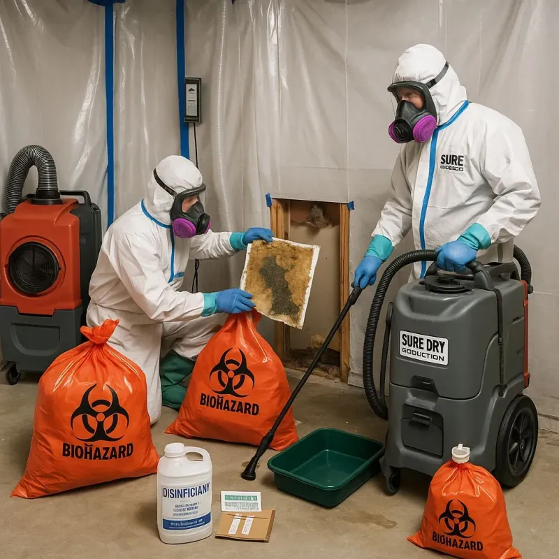 Contaminated Water Handling Protocols process in South Rockwood, MI